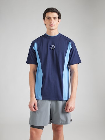 Nike Sportswear Majica 'AIR' | modra barva: sprednja stran