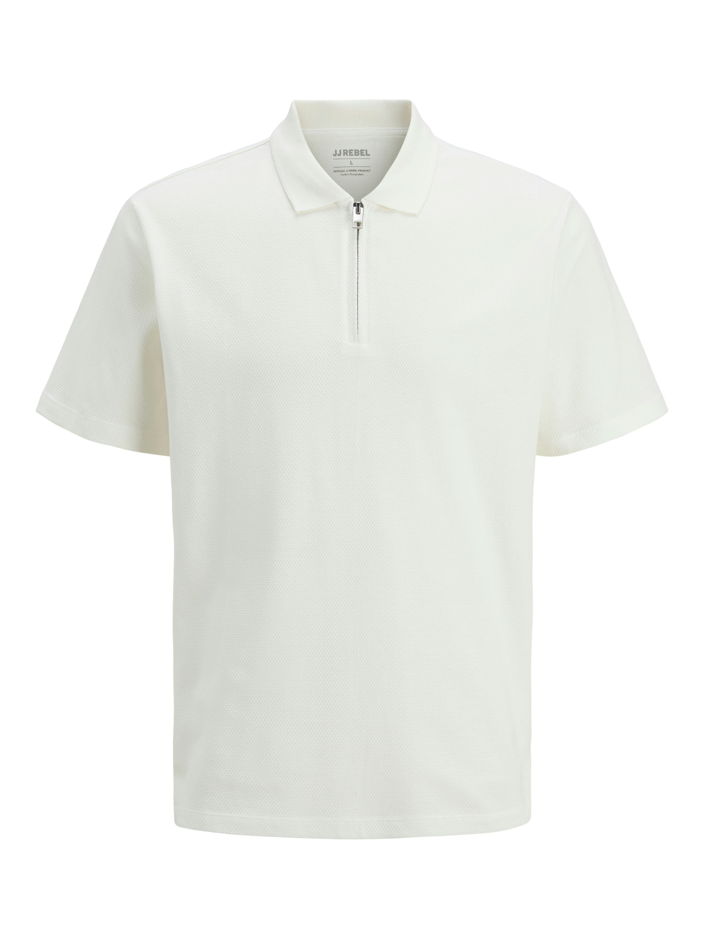 balts JJ Rebel T-Krekls 'JREBREEZE': no priekšpuses