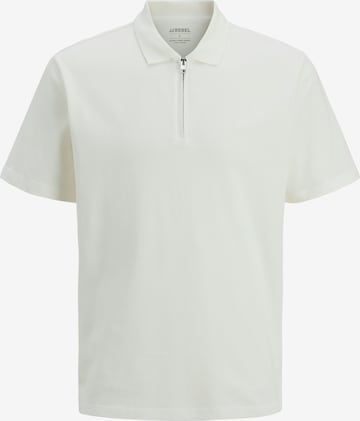 JJ Rebel Poloshirt 'JREBREEZE' in Weiß: Vorderseite
