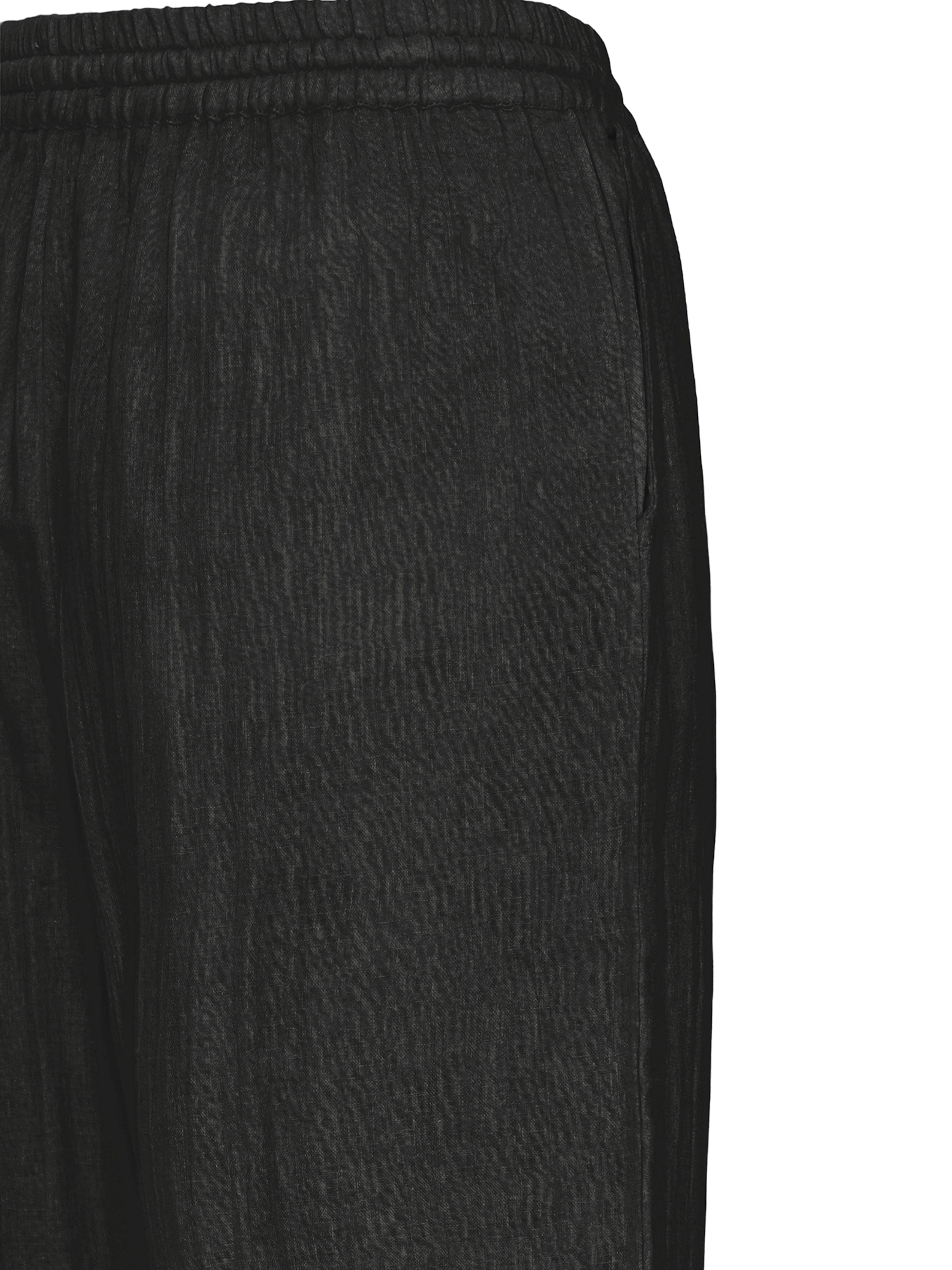 ICHI - Loosefit Calças 'IAFOXA' em preto