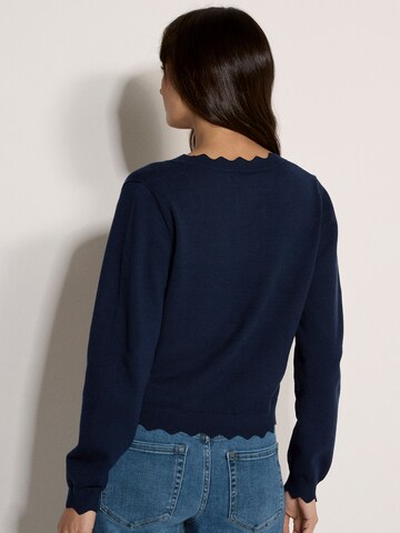 Cardigan bavarois ' ' Apricot en bleu