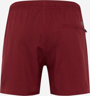 PROTEST Board Shorts 'Davey' in Red