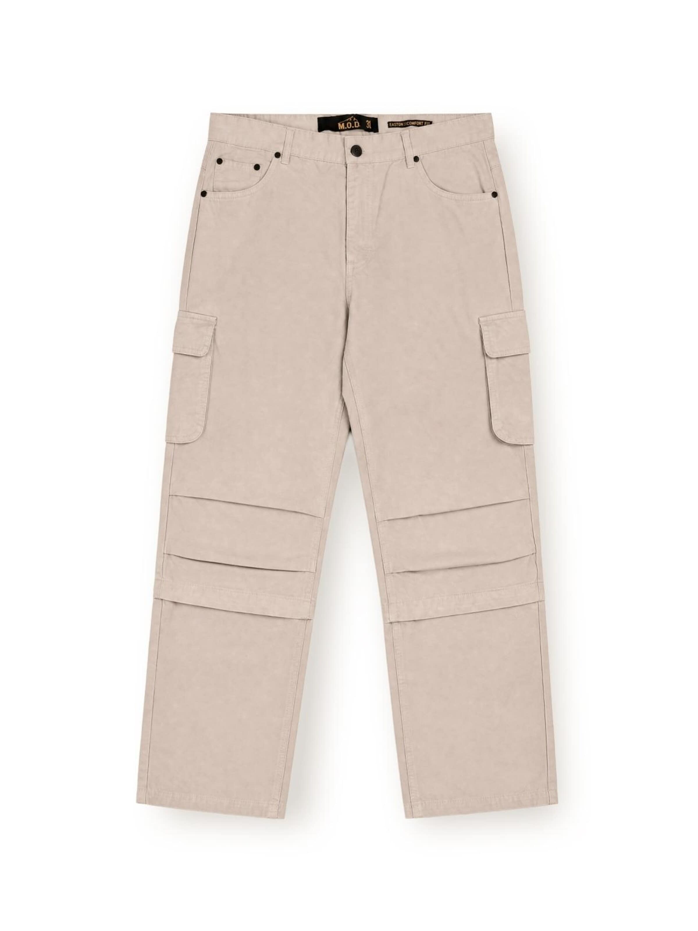 M.O.D MIRACLE OF DENIM regular Cargobukser i grå