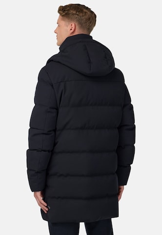 Boggi Milano Winter Coat in Blue