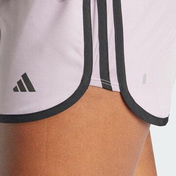 ADIDAS PERFORMANCEregular Sportske hlače 'Marathon 20' - ljubičasta boja