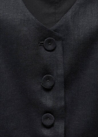 MANGO Suit Vest 'Boreli' in Black