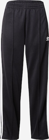 Regular Pantalon à plis ADIDAS ORIGINALS en noir : devant