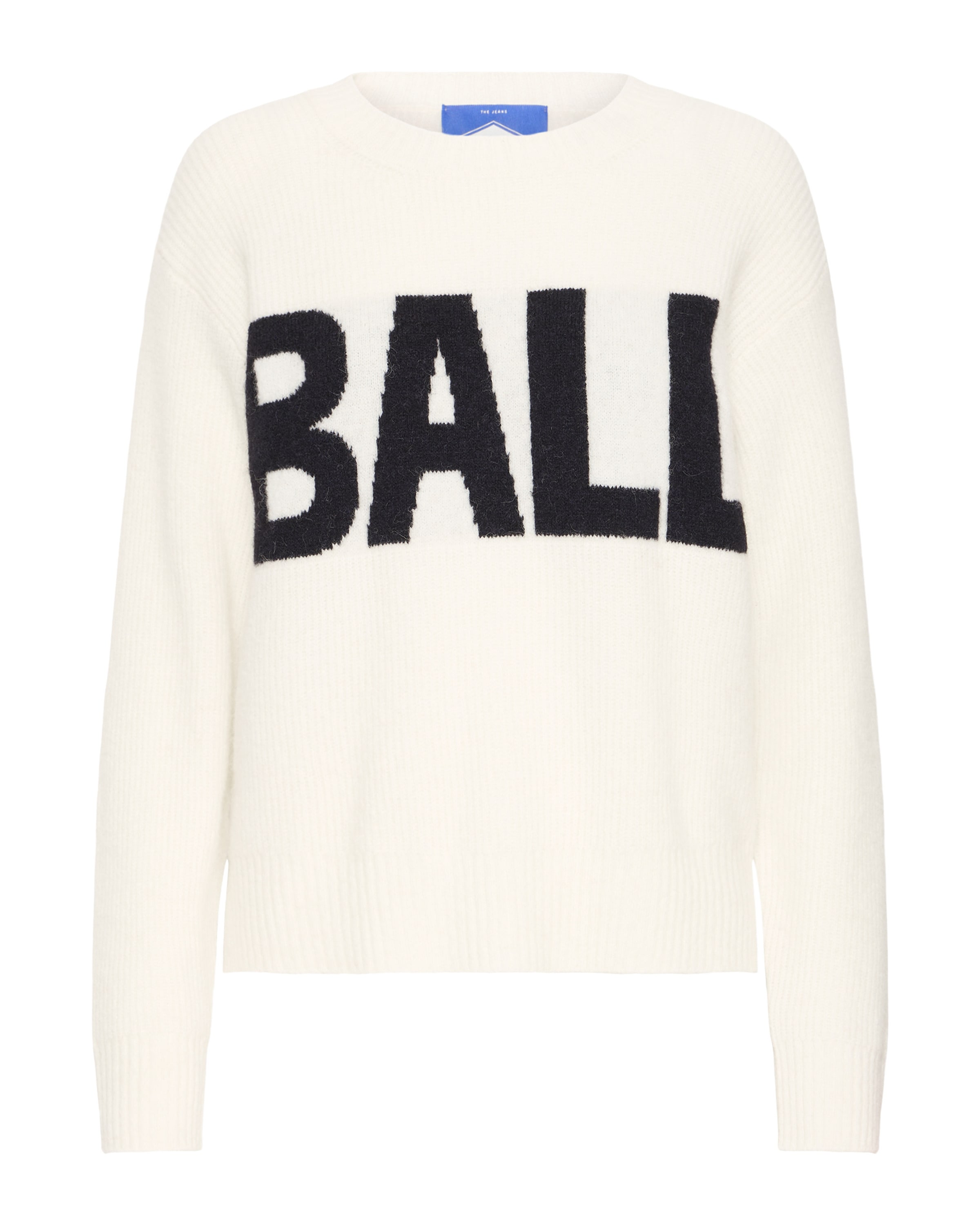 Ball Trui 'Bastacy' in Wit: voorkant