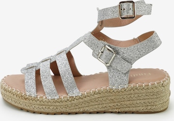 Findlay Sandal 'TILIA' in Silver: front