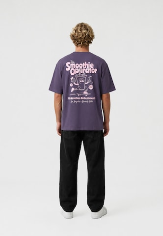 On Vacation Shirt 'Smoothie Operator' in Purple