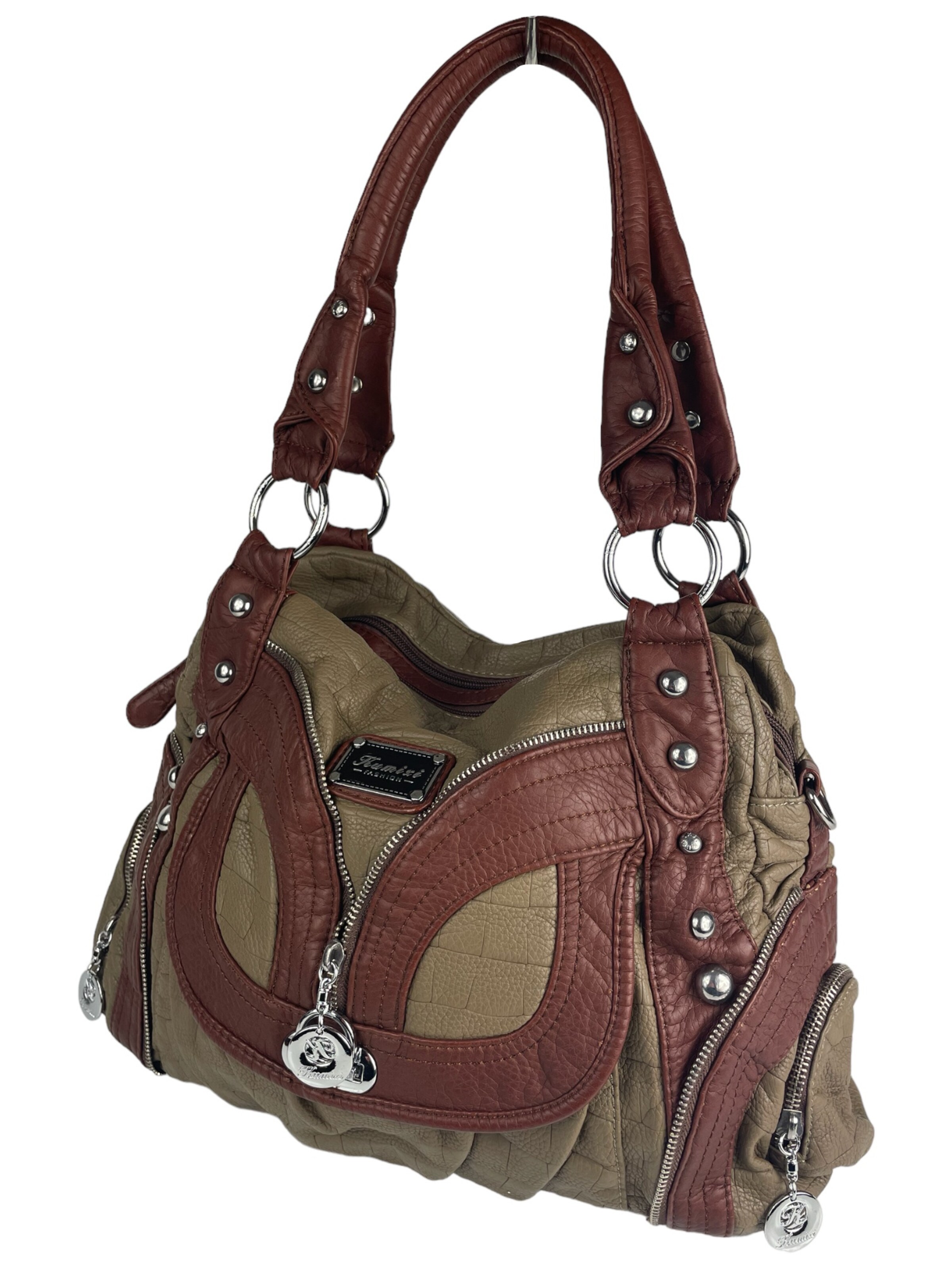 Kumixi Handbag in Orange: front