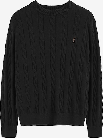 Polo Club Pullover in Schwarz: Vorderseite