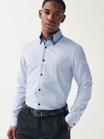 Next Regular Fit Hemd in Blau: Vorderseite