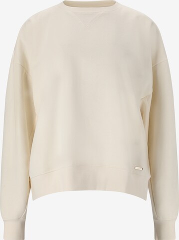 Athlecia Athletic Sweatshirt 'Eudonie' in White: front