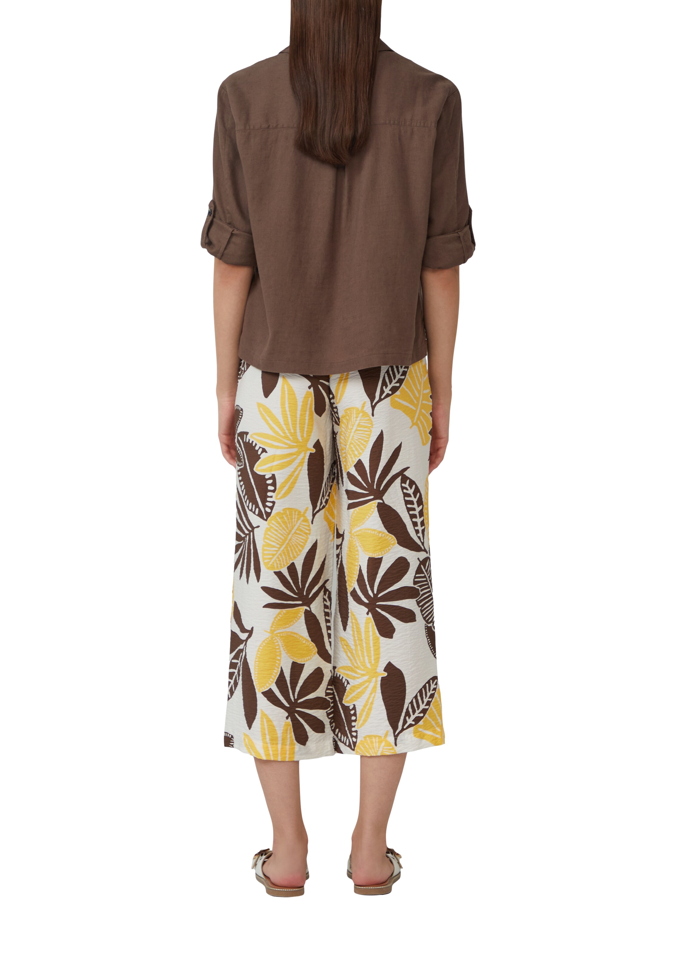 s.Oliver Blouse in Bruin