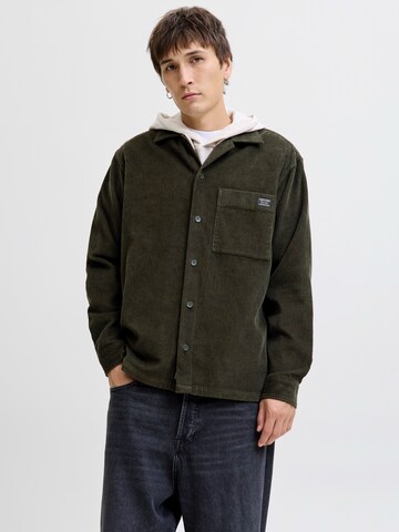 JACK & JONES Comfort Fit Skjorte i grøn: forside