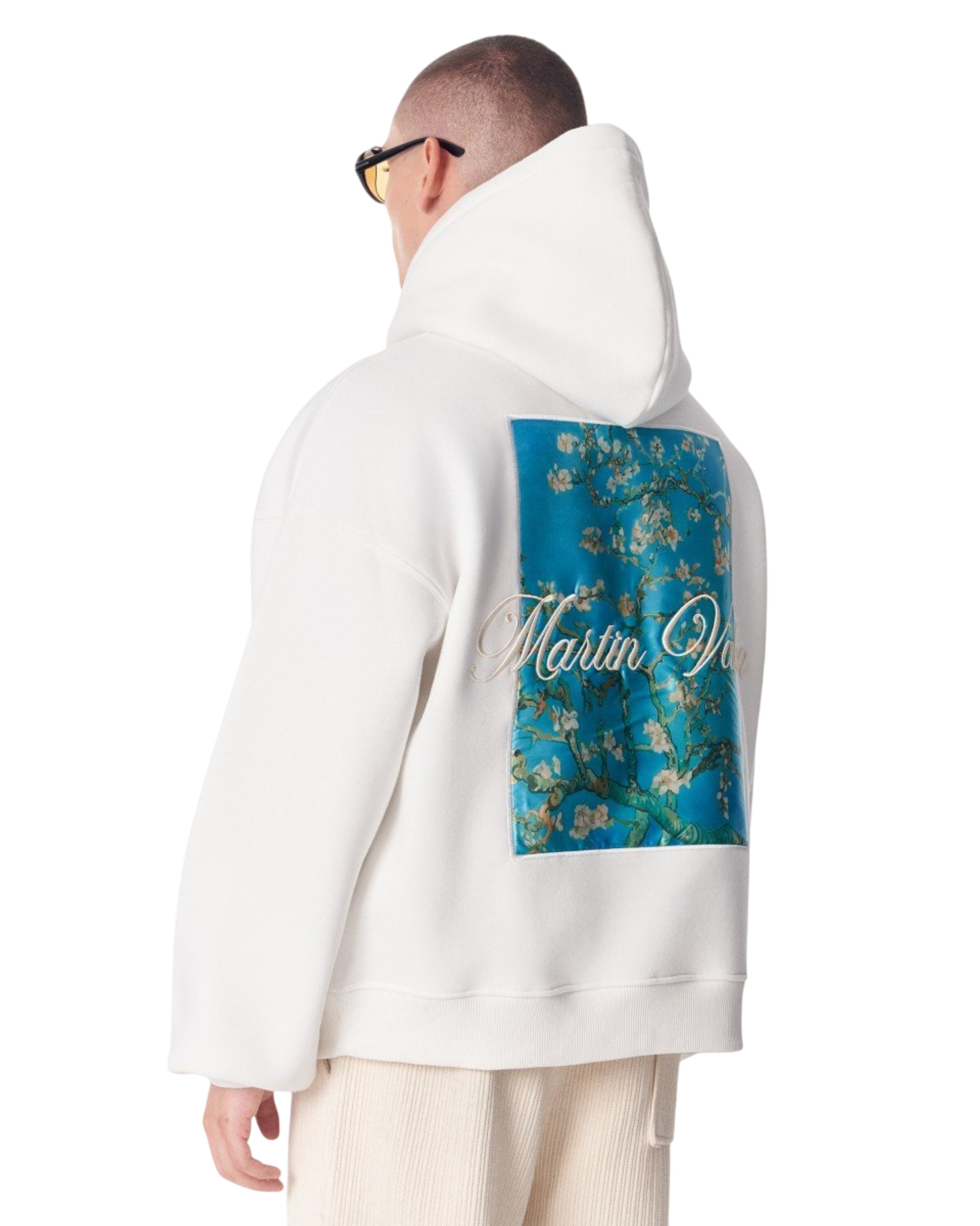 Sweat-shirt MARTIN VALEN en blanc