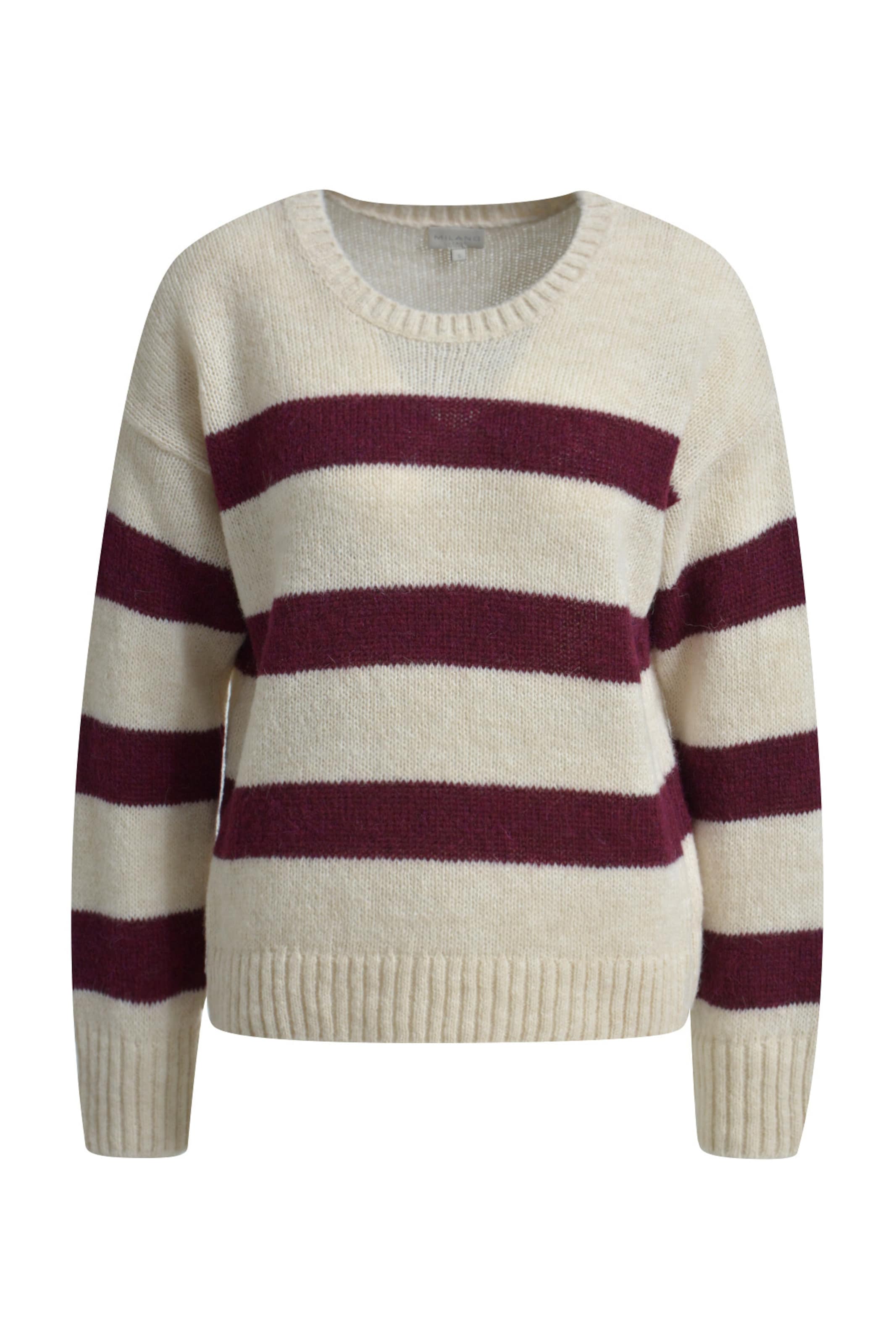 Milano Italy Sweater in White: front