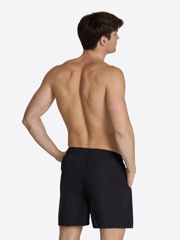 ARENA Swim Trunks 'LOGO BOXER' in Black