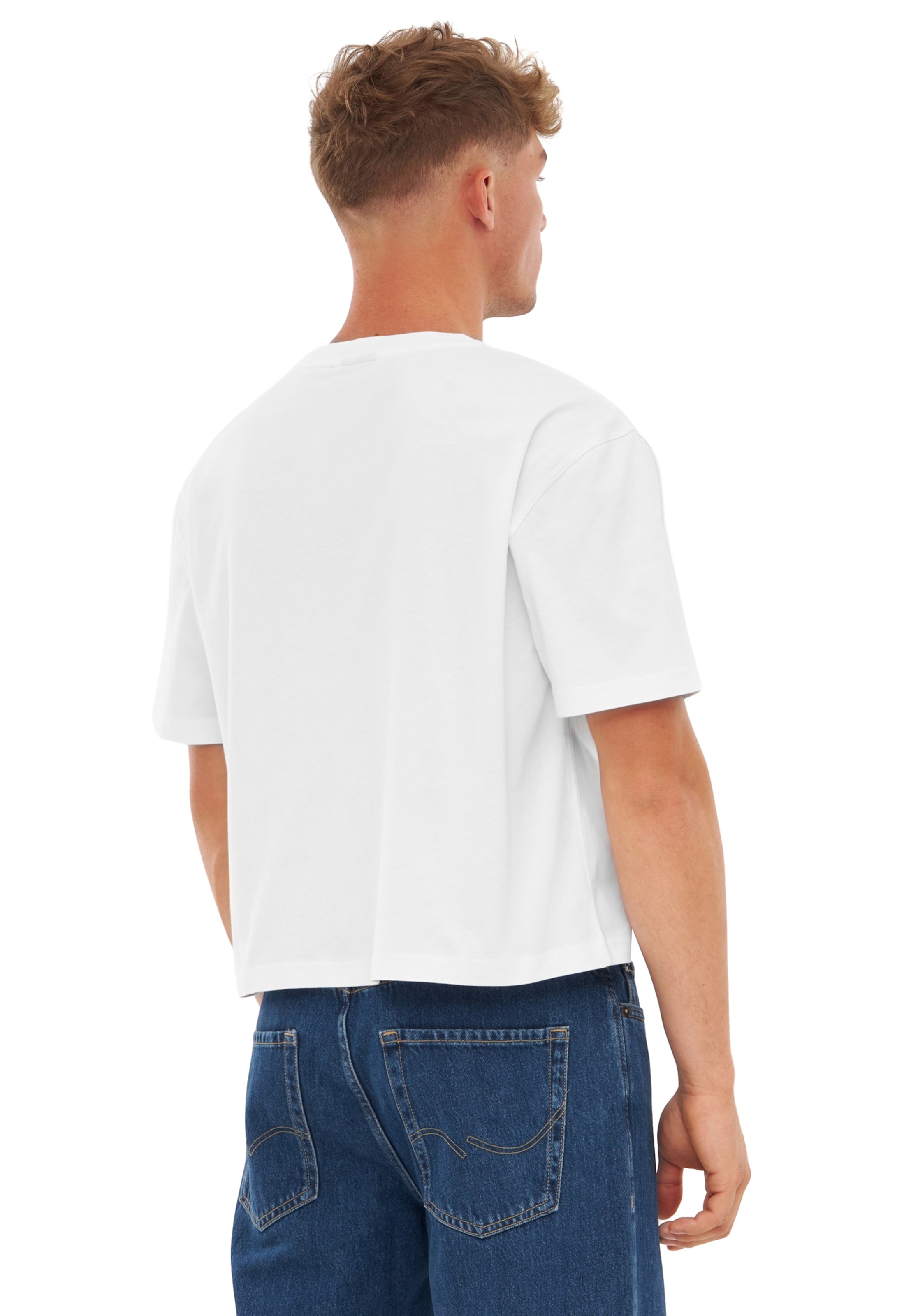 Johnny Urban Тениска 'Zoey' в бяло