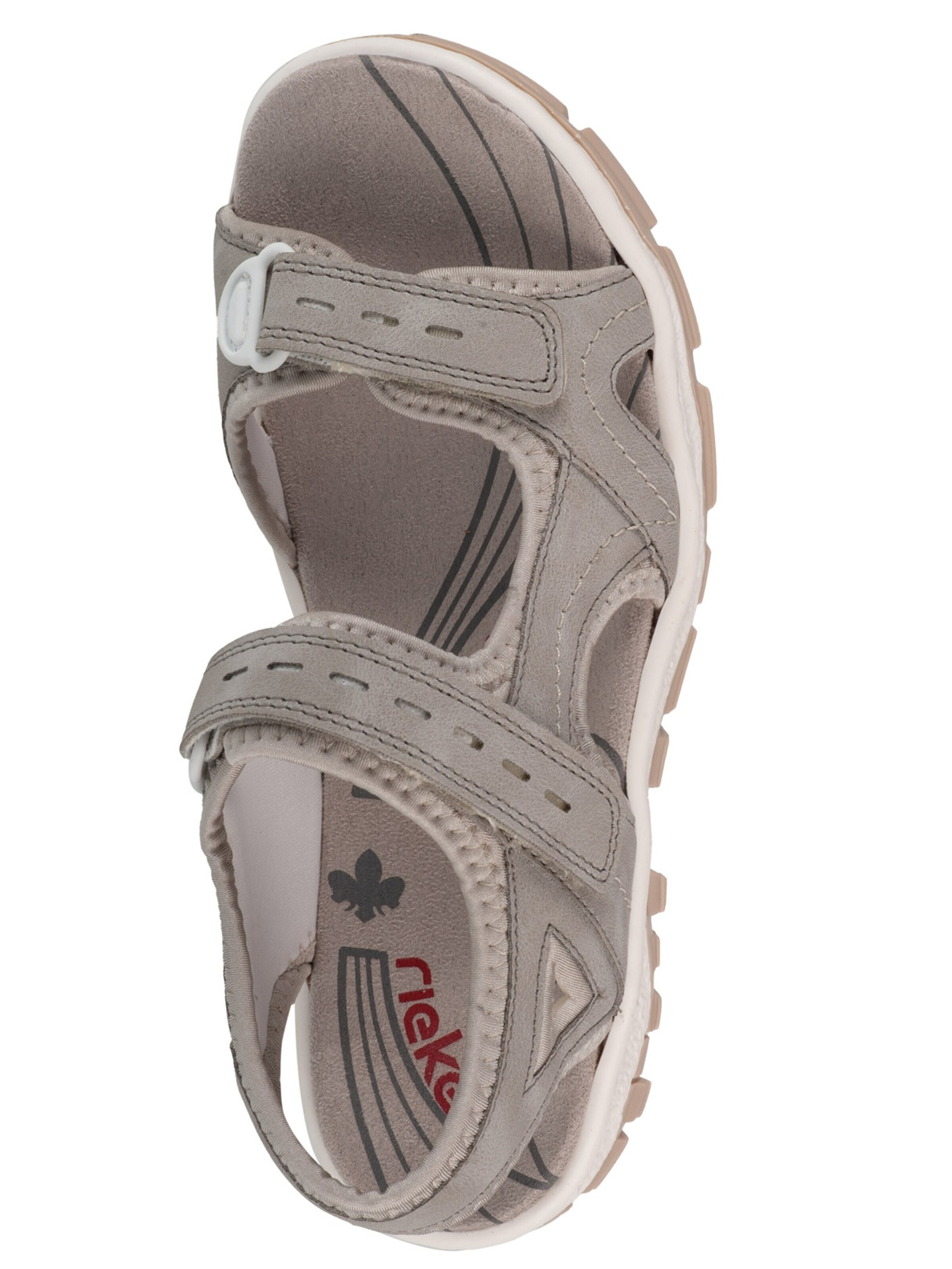 Rieker Trekking sandal 'Rieker  68866' in Grey