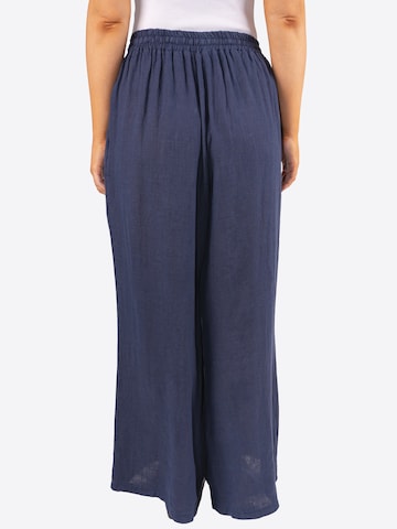 Wide Leg Pantalon 'Perla' Seasons of April en bleu