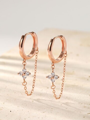 Boucles d'oreilles 'Twinkle Blossom' Hey Happiness en or