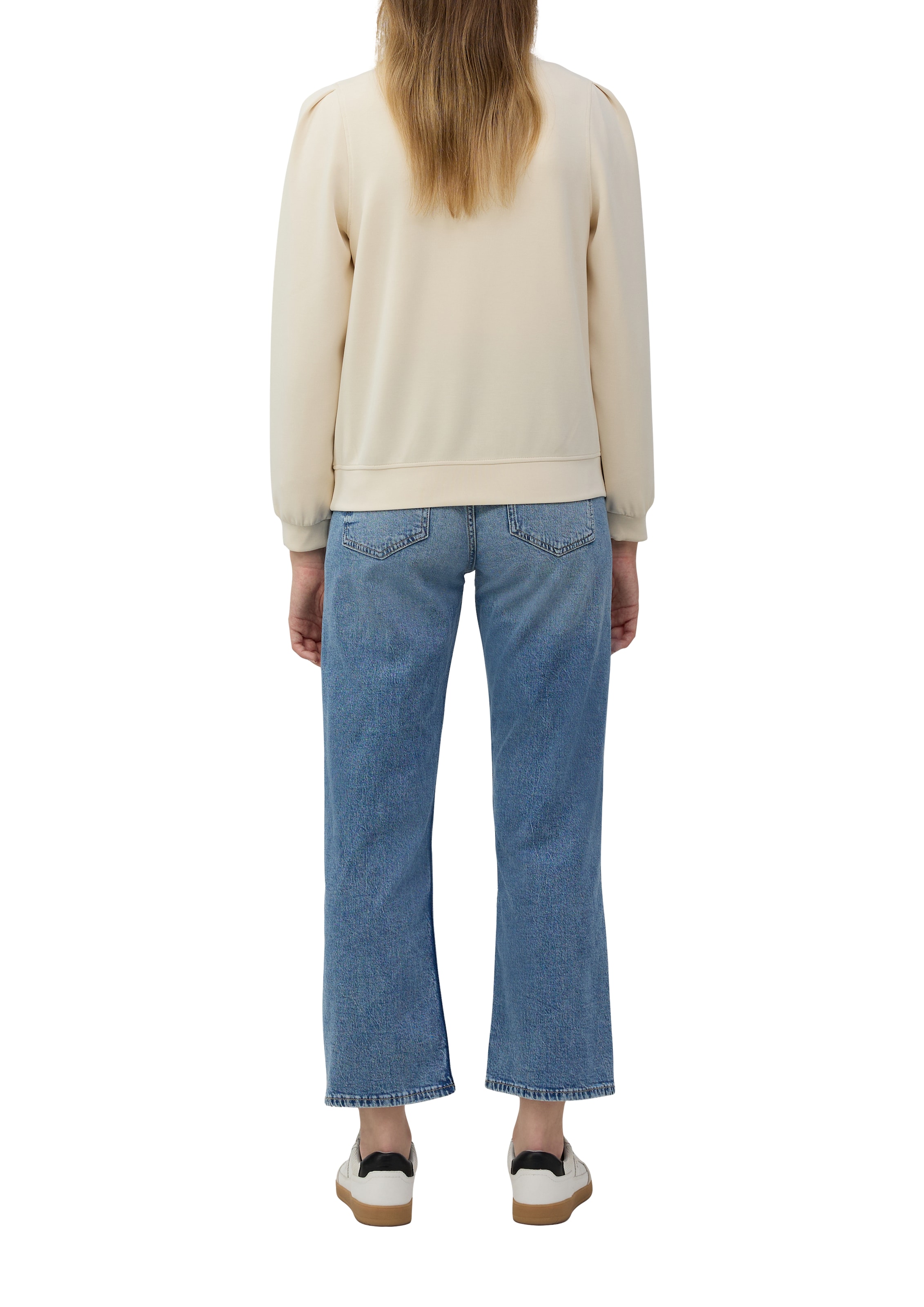 s.Oliver Sweatshirt in Beige