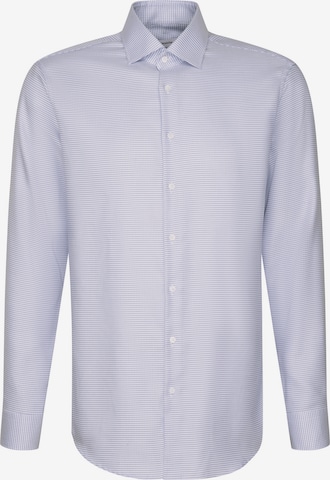SEIDENSTICKER Regular fit Zakelijk overhemd in Blauw: voorkant