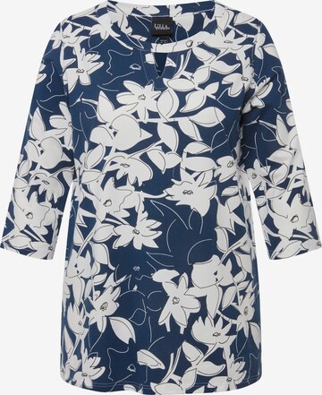 Ulla Popken Shirt in Blauw: voorkant