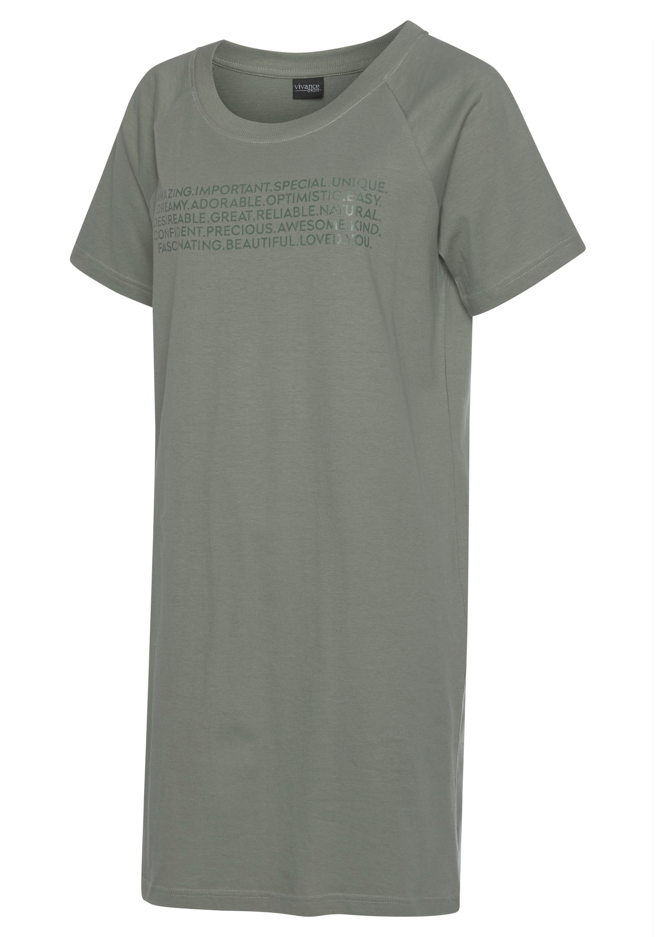 Chemise de nuit 'Dreams' VIVANCE en vert