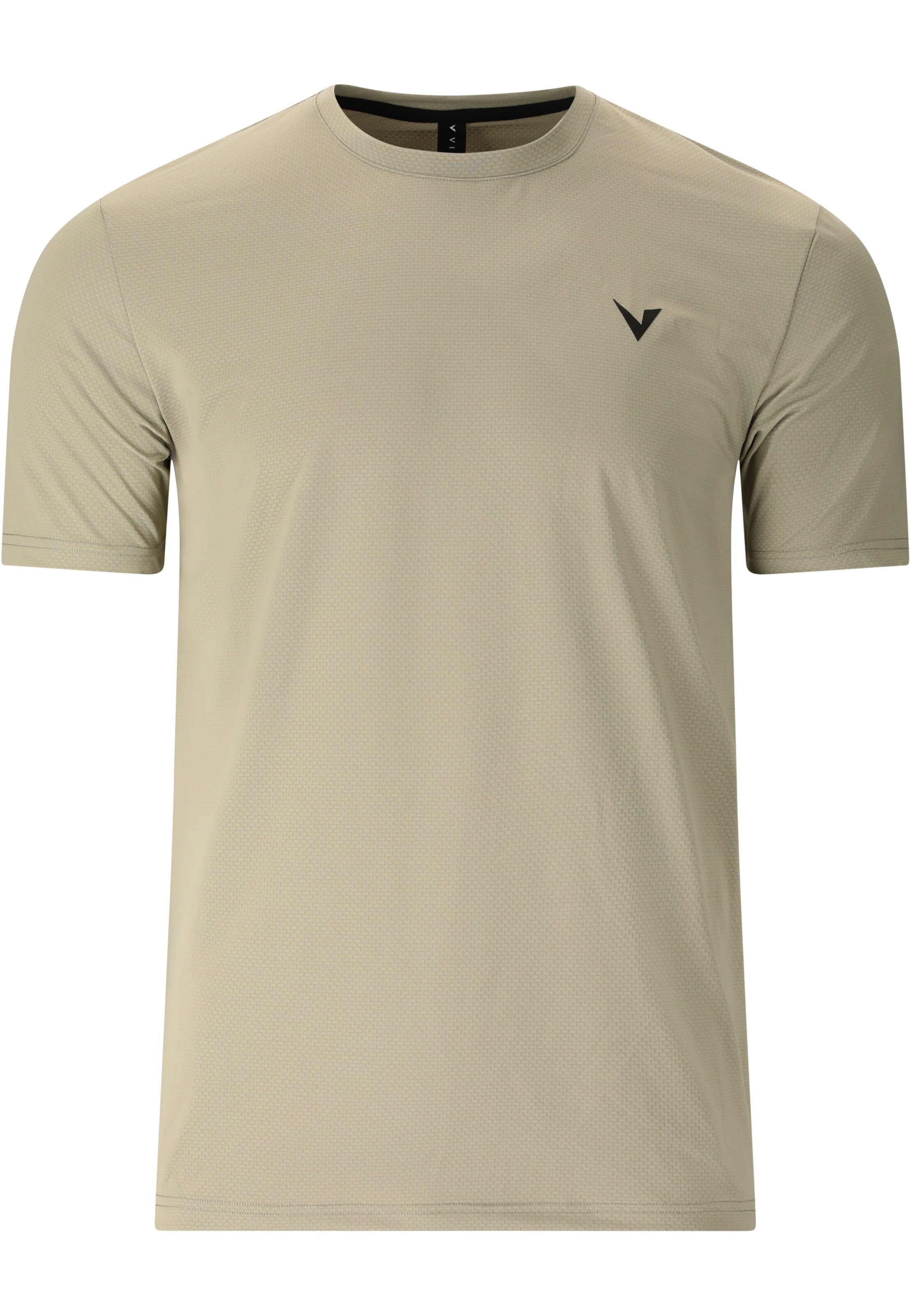 Virtus Performance Shirt 'Roger V3' in Beige: front