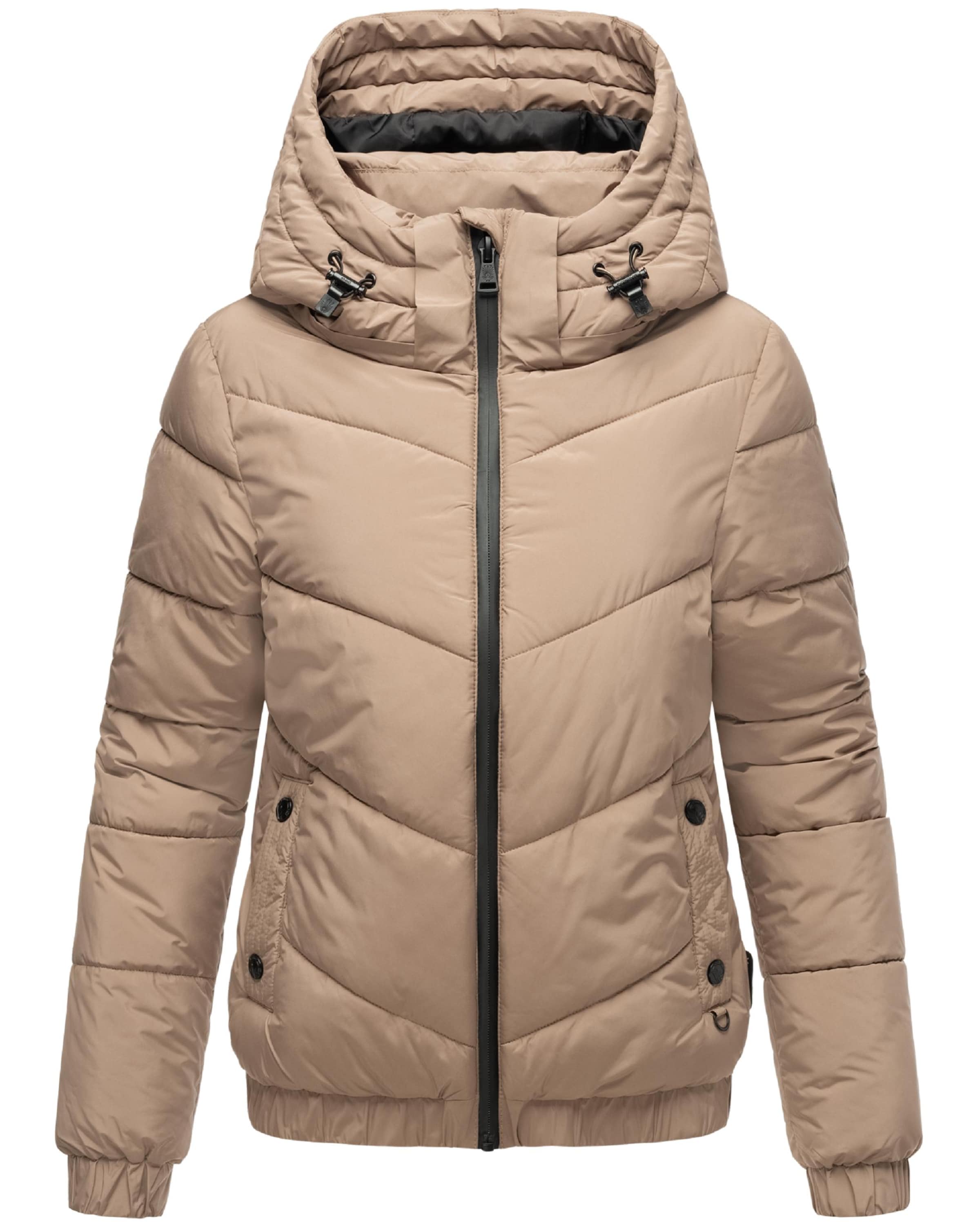 Geacă de iarnă 'Nayanaa XVI' de la MARIKOO pe bej: față