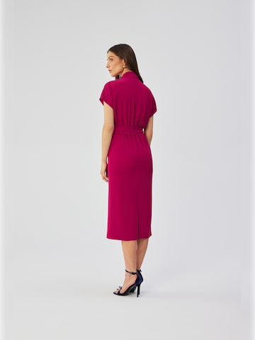 Stylove - Vestido camisero en lila