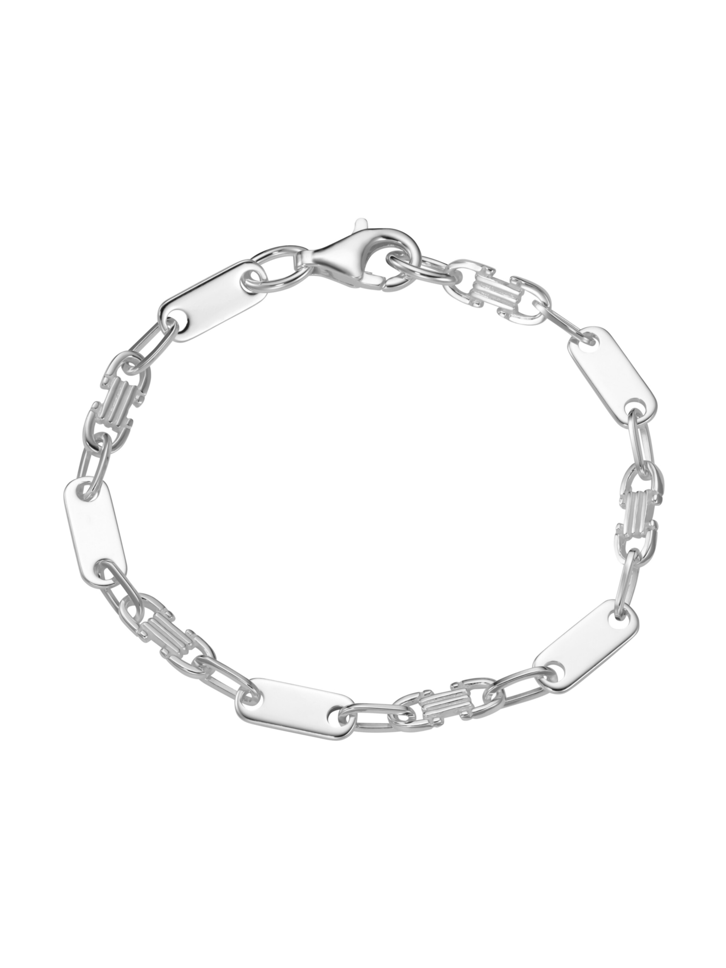 Braccialetto di Smart Jewel in argento: frontale