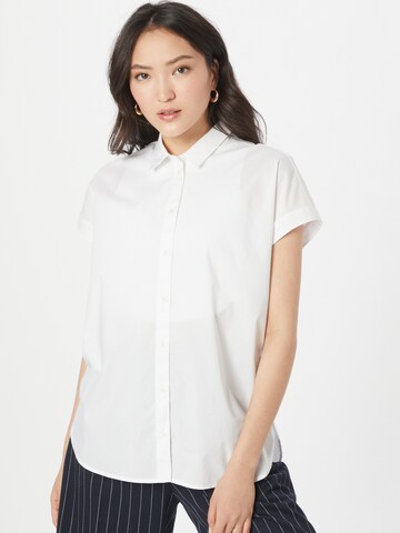 ESPRIT Blouse in Wit: voorkant