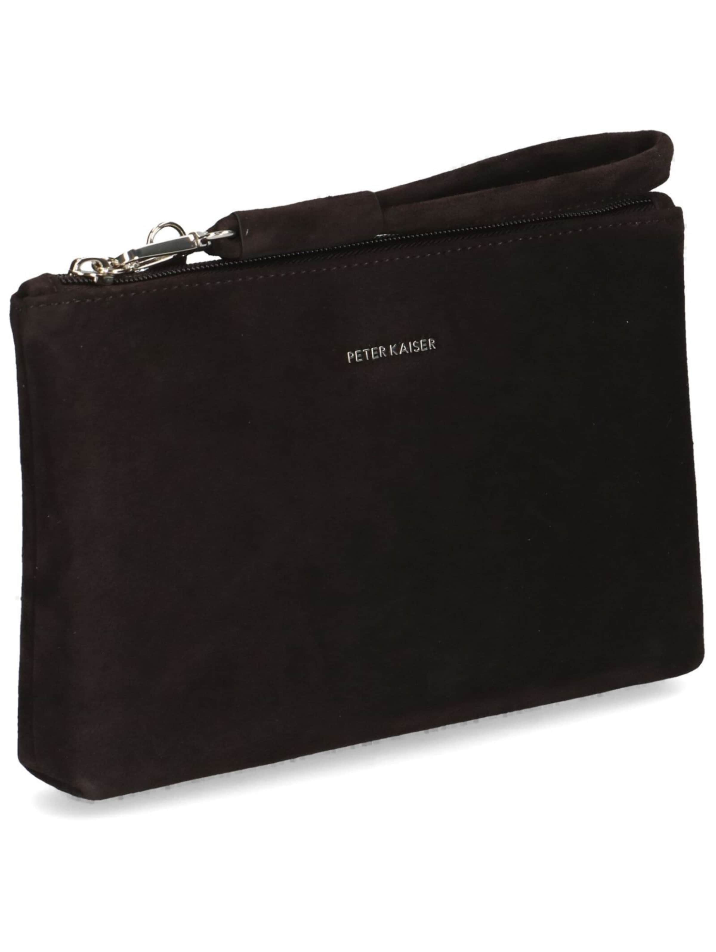 PETER KAISER Clutch in Braun: Vorderseite