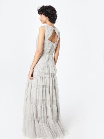 Coast Evening Dress in Silver