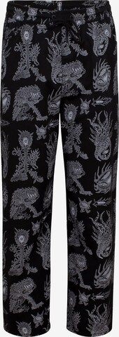 Regular Pantalon 'TETSUNORI FREAZY' Volcom en noir : devant