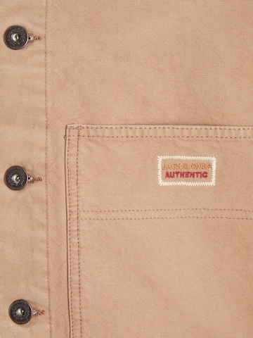 JACK & JONES Between-Season Jacket 'Derek' in Brown