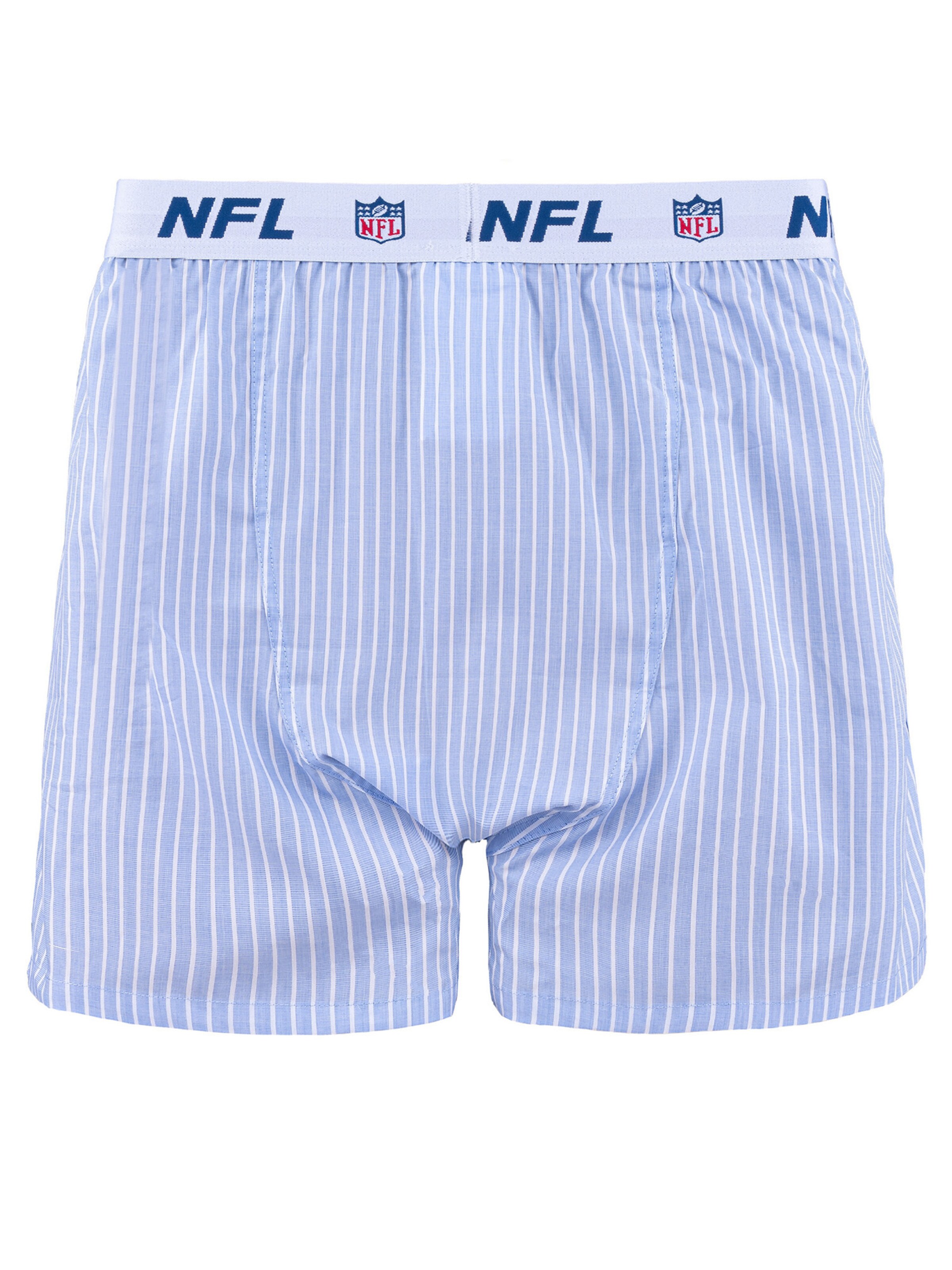 Huddle Boxer shorts ' NFL Shield Stripe ' in Blue
