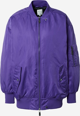 Veste mi-saison SECOND FEMALE en violet : devant