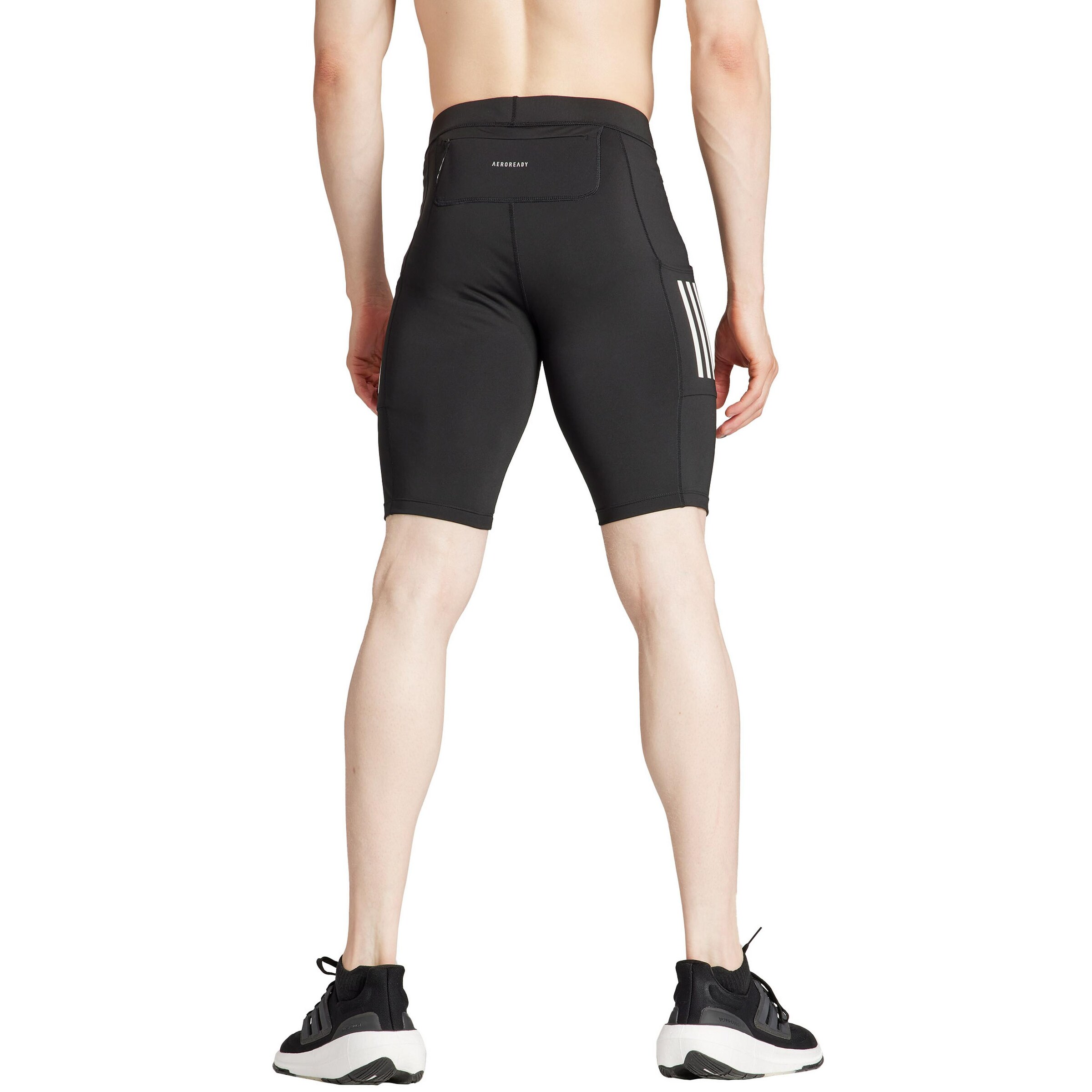 ADIDAS PERFORMANCE Skinny Sportbroek 'Own The Run' in Zwart