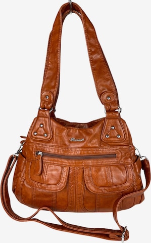 Kumixi Umhängetasche in Braun: Vorderseite