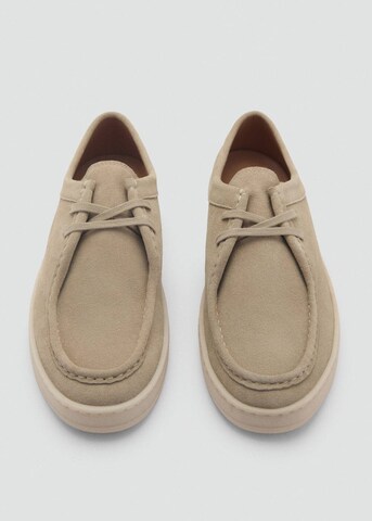 MANGO MAN Mokassin 'Easywa' in Beige