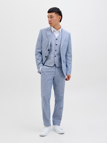 JACK & JONES - Slimfit Pantalón de pinzas 'JPRRIVIERA' en azul