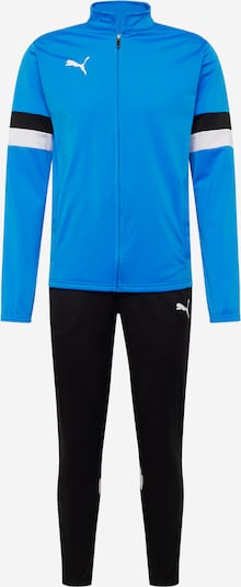 PUMA Trainingspak 'Team Rise' in de kleur Blauw / Zwart / Wit, Productweergave