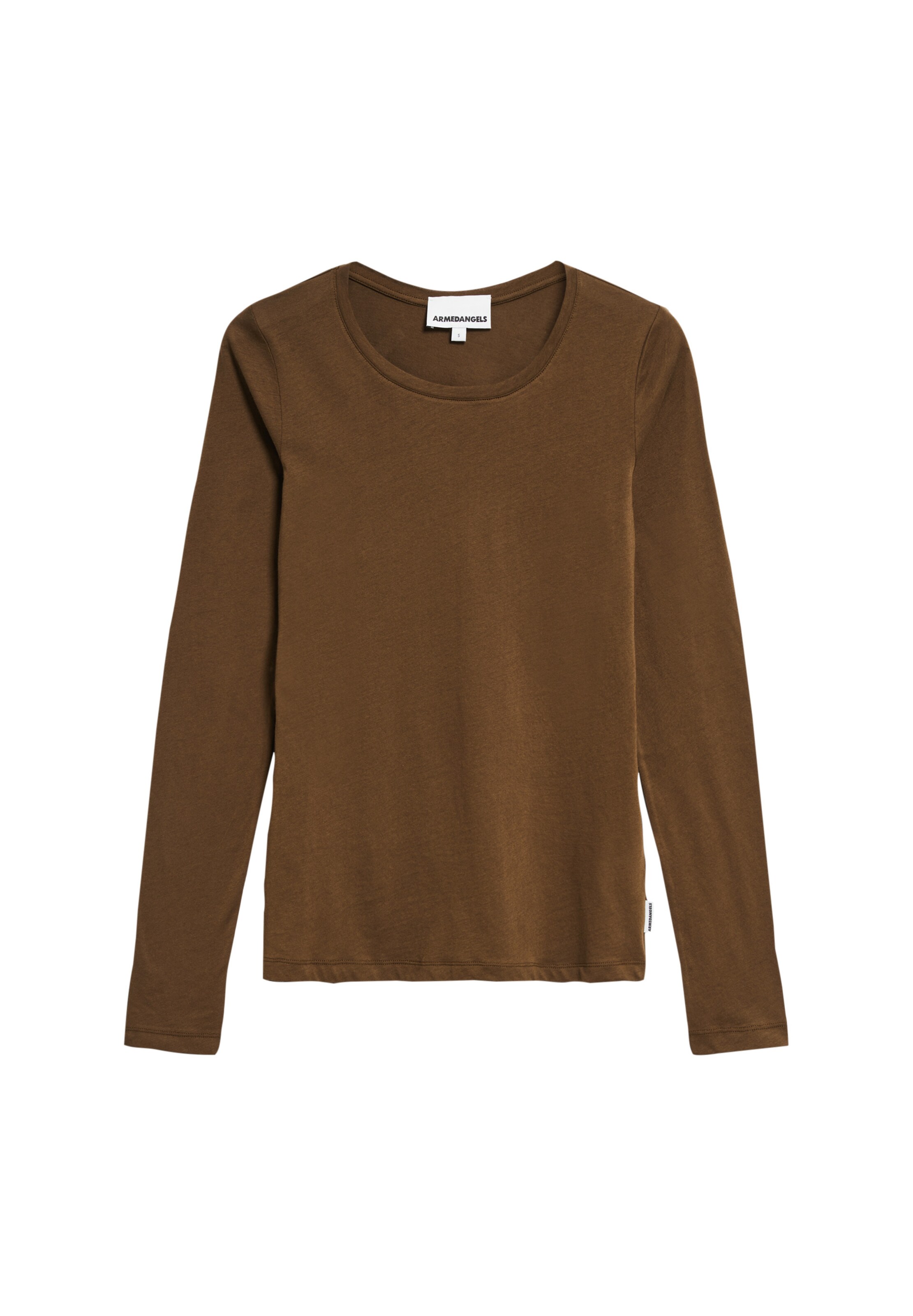 ARMEDANGELS Shirt in Brown: front