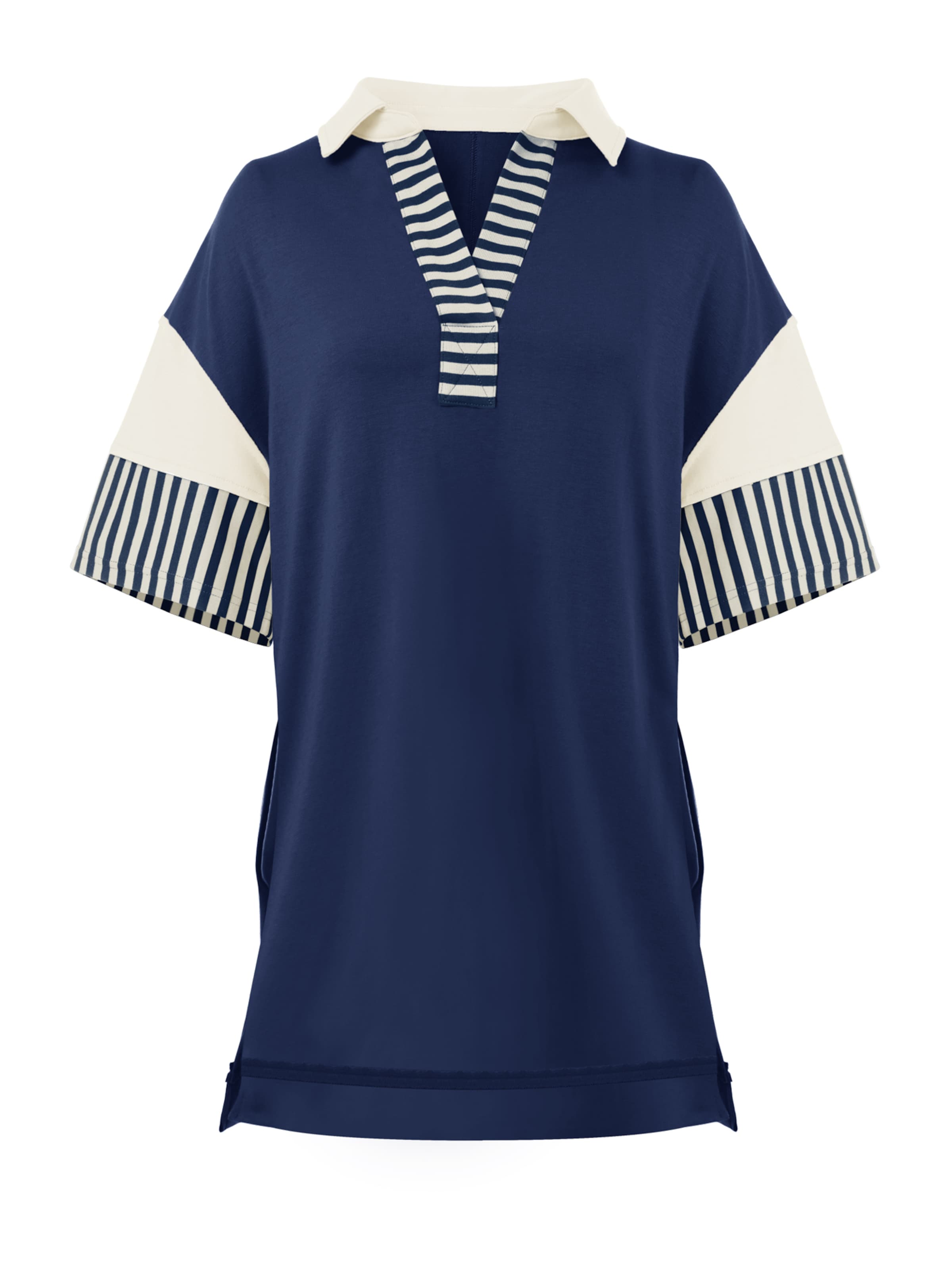 Imily Bela Šaty - Modrá: predná strana