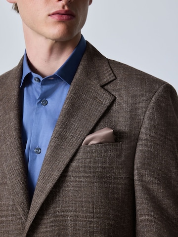 Coupe regular Veste de costume Next en marron